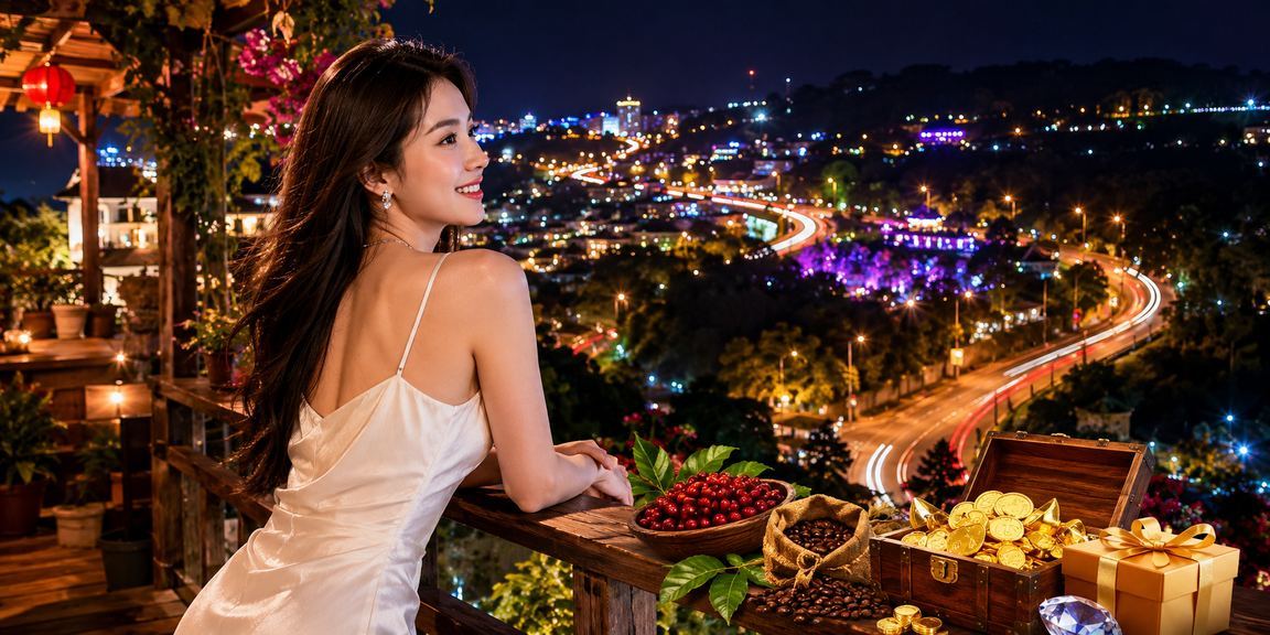 Người dùng tại Đà Lạt đăng ký 789cllub bên ly cà phê buổi sáng